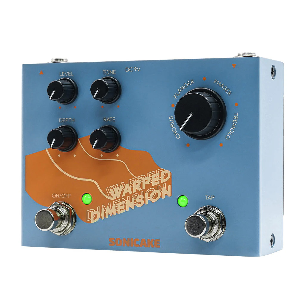 SONICAKE Warped Dimension DuaLane Modülasyon Pedalı